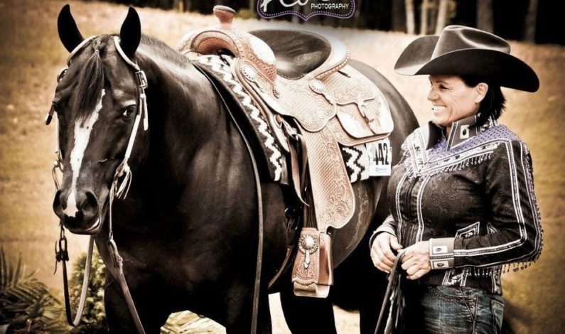 Cheryl Hawkins, Best In The Dark win Open Trail at A Little Futurity