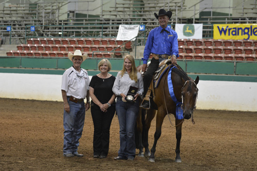 Rock County Kid wins the Open Slot Class at A Little Futurity