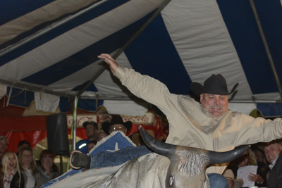 Mechanical bull riding event raises $6,000 for Congress Cares