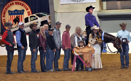 A night to remember for Gil Galyean at the Quarter Horse Congress