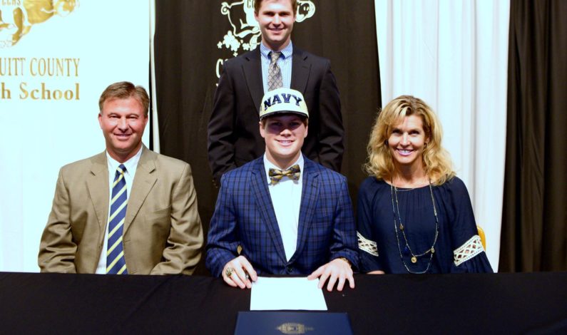 Parrish signs with Navy