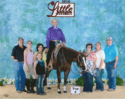 Randy Mitchell at the Little Futurity.