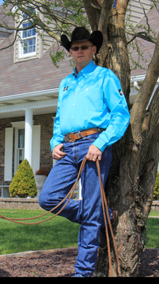 Randy Mitchell at home in Pennsylvania.