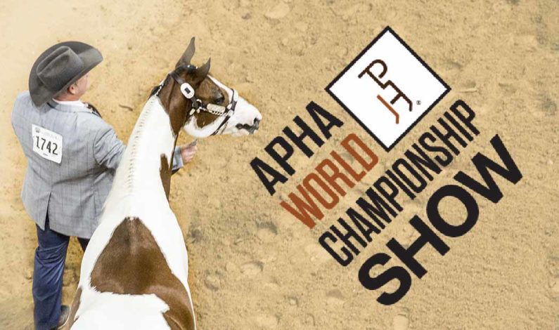 APHA World Championship Show schedule now available