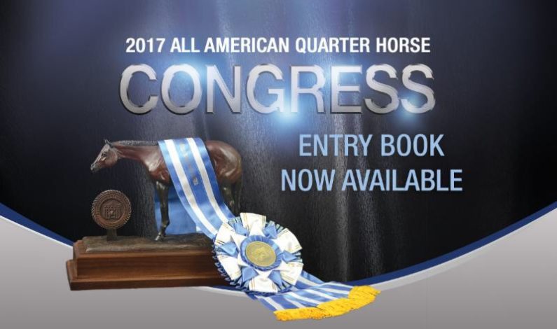 Congress Horse Show Entries are Due August 25th