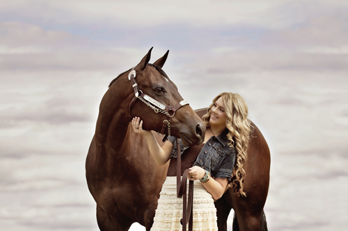 Cassidy Jensen wants a career in the horse industry