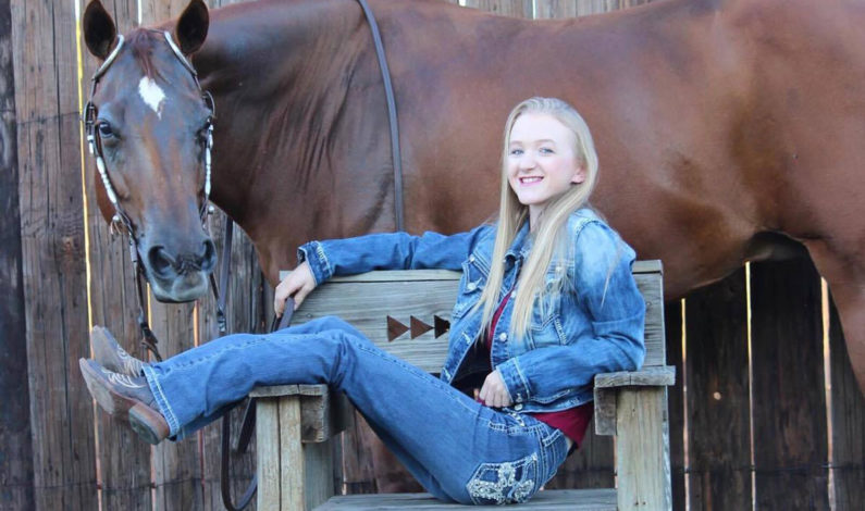 Hayley Riddle wins her first AQHYA World Title
