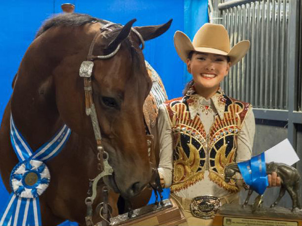Hanna Olaussen has big dreams inside the show pen and out