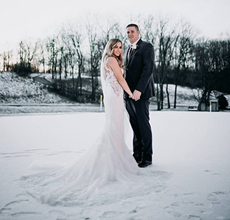 Blake Britton and Becca Hurst wed in Ohio