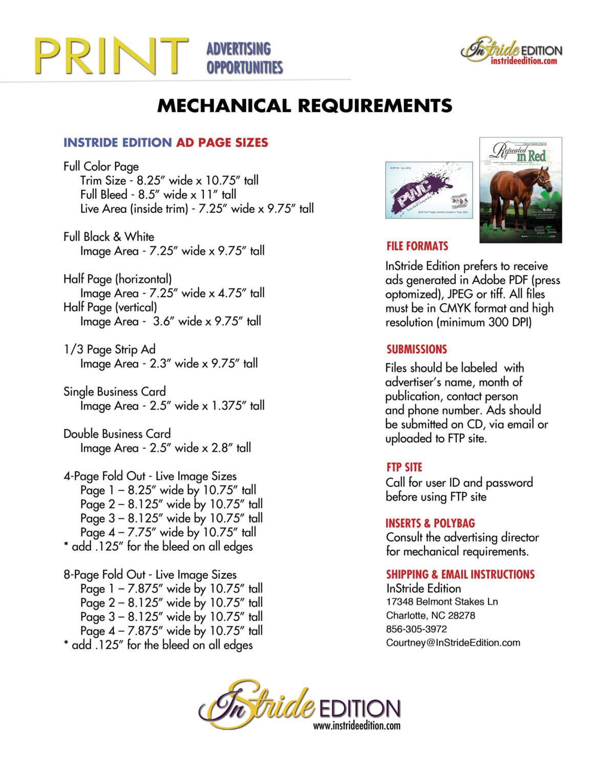 Print Specs