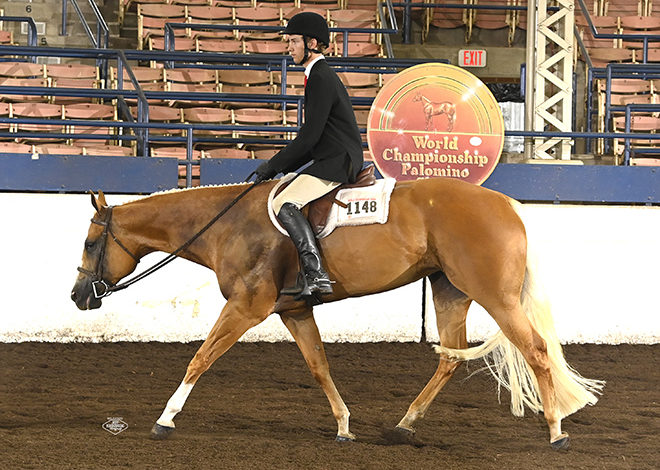 Ely Taylor adds four championship titles to record at Palomino Youth World on Friday