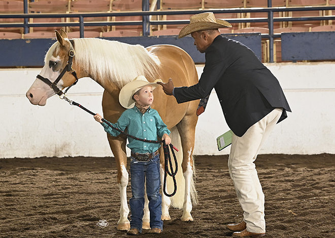 2022 Palomino World Show opens in Springfield, Illinois, with Youth Ranch, Showmanship, speed classes