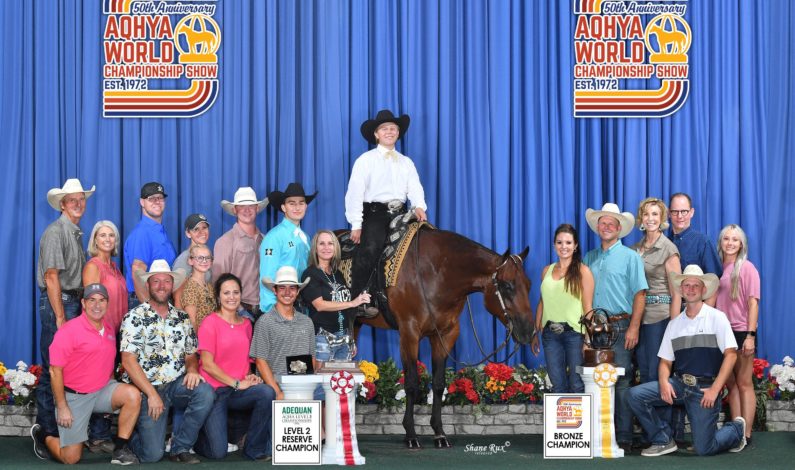 Reserve Congress Champion Mr Freeze sold to Leavell Family