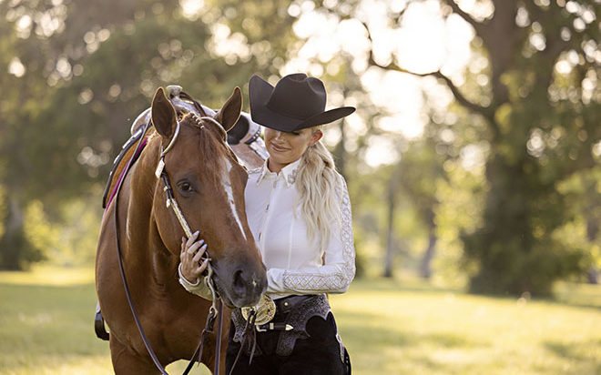 Lexie Frencl: Teamed with I Will Be A Lopin RV for Western Pleasure and all-around events
