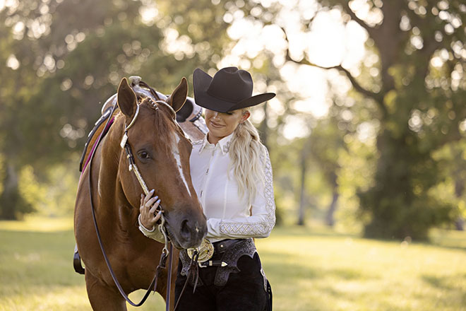 Lexie Frencl: Teamed with I Will Be A Lopin RV for Western Pleasure and all-around events