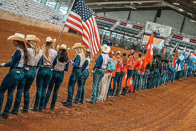AQHA Youth World Cup competition in Texas