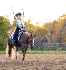 Love at First Sight: Alexis Gooding teams with Snazzy Lil Machine for 3-Year-Old Western Pleasure events this year