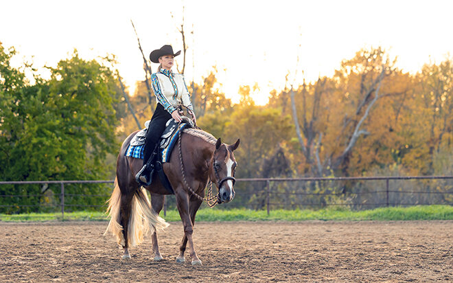 Love at First Sight: Alexis Gooding teams with Snazzy Lil Machine for 3-Year-Old Western Pleasure events this year