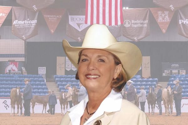 Gale Little APHA ring steward award winner